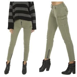 RtA Presley Cargo Pants in Light Army green size 28 $246